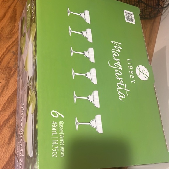New ⛱️Set of 6 Margarita Glasses - Picture 5 of 12